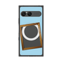 プレミアムスクエアケース with SnapMag［ Photo Frame - Light Blue ］