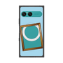 プレミアムスクエアケース with SnapMag［ Photo Frame - Light Blue ］