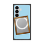 プレミアムスクエアケース with SnapMag［ Photo Frame - Light Blue ］