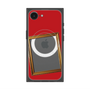 プレミアムスクエアケース with SnapMag［ Photo Frame - Red ］