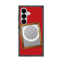 プレミアムスクエアケース with SnapMag［ Photo Frame - Red ］