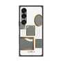 プレミアムスクエアケース with SnapMag［ Photo Frames - White ］