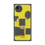 プレミアムスクエアケース with SnapMag［ Photo Frames - Yellow ］