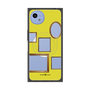 プレミアムスクエアケース with SnapMag［ Photo Frames - Yellow ］