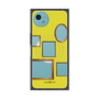 プレミアムスクエアケース with SnapMag［ Photo Frames - Yellow ］