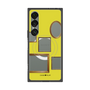 プレミアムスクエアケース with SnapMag［ Photo Frames - Yellow ］