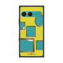 プレミアムスクエアケース with SnapMag［ Photo Frames - Yellow ］