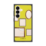 プレミアムスクエアケース with SnapMag［ Photo Frames - Yellow ］