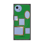 プレミアムスクエアケース with SnapMag［ Photo Frames - Green ］