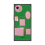 プレミアムスクエアケース with SnapMag［ Photo Frames - Green ］