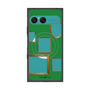 プレミアムスクエアケース with SnapMag［ Photo Frames - Green ］