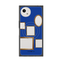 プレミアムスクエアケース with SnapMag［ Photo Frames - Blue ］