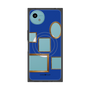 プレミアムスクエアケース with SnapMag［ Photo Frames - Blue ］