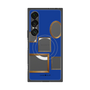 プレミアムスクエアケース with SnapMag［ Photo Frames - Blue ］