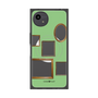 プレミアムスクエアケース with SnapMag［ Photo Frames - Light Green ］