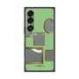 プレミアムスクエアケース with SnapMag［ Photo Frames - Light Green ］
