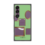 プレミアムスクエアケース with SnapMag［ Photo Frames - Light Green ］
