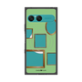 プレミアムスクエアケース with SnapMag［ Photo Frames - Light Green ］