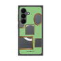 プレミアムスクエアケース with SnapMag［ Photo Frames - Light Green ］