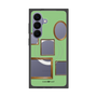 プレミアムスクエアケース with SnapMag［ Photo Frames - Light Green ］
