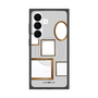 プレミアムスクエアケース with SnapMag［ Photo Frames - Light Gray ］