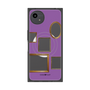 プレミアムスクエアケース with SnapMag［ Photo Frames - Purple ］