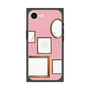 プレミアムスクエアケース with SnapMag［ Photo Frames - Pink ］