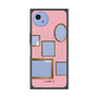 プレミアムスクエアケース with SnapMag［ Photo Frames - Pink ］