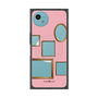 プレミアムスクエアケース with SnapMag［ Photo Frames - Pink ］