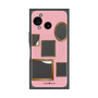 プレミアムスクエアケース with SnapMag［ Photo Frames - Pink ］