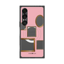 プレミアムスクエアケース with SnapMag［ Photo Frames - Pink ］