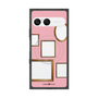 プレミアムスクエアケース with SnapMag［ Photo Frames - Pink ］