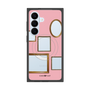 プレミアムスクエアケース with SnapMag［ Photo Frames - Pink ］