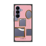 プレミアムスクエアケース with SnapMag［ Photo Frames - Pink ］