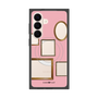 プレミアムスクエアケース with SnapMag［ Photo Frames - Pink ］