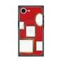 プレミアムスクエアケース with SnapMag［ Photo Frames - Red ］