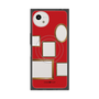 プレミアムスクエアケース with SnapMag［ Photo Frames - Red ］