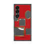 プレミアムスクエアケース with SnapMag［ Photo Frames - Red ］