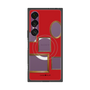 プレミアムスクエアケース with SnapMag［ Photo Frames - Red ］