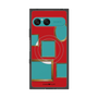 プレミアムスクエアケース with SnapMag［ Photo Frames - Red ］