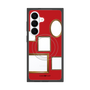 プレミアムスクエアケース with SnapMag［ Photo Frames - Red ］