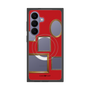 プレミアムスクエアケース with SnapMag［ Photo Frames - Red ］