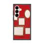 プレミアムスクエアケース with SnapMag［ Photo Frames - Red ］