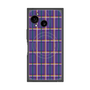 プレミアムスクエアケース with SnapMag［ Tartan Check - Purple ］