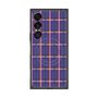 プレミアムスクエアケース with SnapMag［ Tartan Check - Purple ］