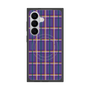 プレミアムスクエアケース with SnapMag［ Tartan Check - Purple ］