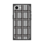 プレミアムスクエアケース with SnapMag［ Tartan Check - Gray ］