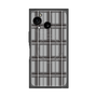 プレミアムスクエアケース with SnapMag［ Tartan Check - Gray ］