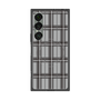プレミアムスクエアケース with SnapMag［ Tartan Check - Gray ］