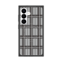 プレミアムスクエアケース with SnapMag［ Tartan Check - Gray ］